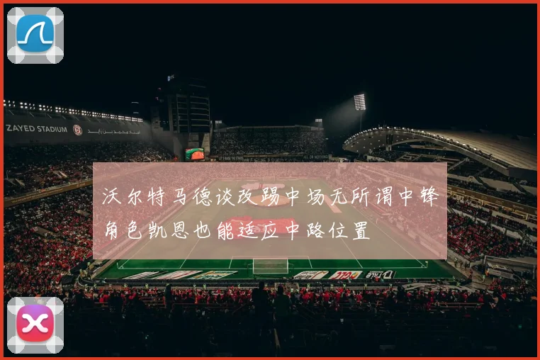 沃尔特马德谈改踢中场无所谓中锋角色凯恩也能适应中路位置